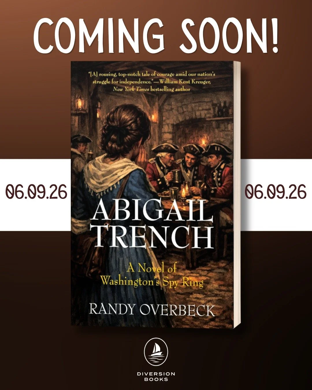 Prepare for a thrilling ride through history with ABIGAIL TRENCH by @authorrandyoverbeck releasing June 9, 2026!

This historical thriller delivers high tension, textured world-building, and a captivating heroine who put it all on the line for freedo