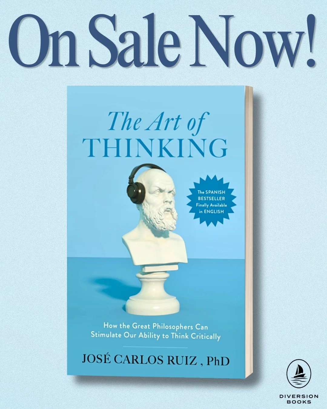 For more than two millennia, philosophy has been a guide to the good life.

Now, Spanish philosopher @donjosekarlos shows how the insights of the Great Philosophers remain urgent and usable today.

THE ART OF THINKING is now available at any retailer
