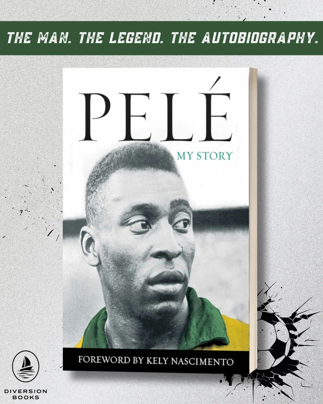 Discover the journey of the man who inspired millions, just in time for the World Cup! ⚽️

The man. The legend. The autobiography.

In PEL&Eacute;, @pele shares in his own words the story of his incredible life and career. Told with his characteristi