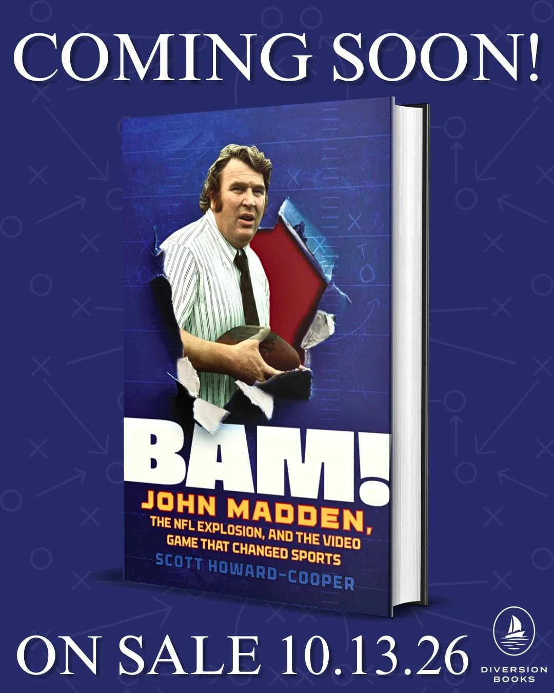 Discover how John Madden&mdash;never the winningest coach, the most polished broadcaster, or the loudest executive in the room&mdash;became the NFL&rsquo;s most influential figure.

BAM! by @showardcooper is releasing October 13, 2026!

Go beyond the