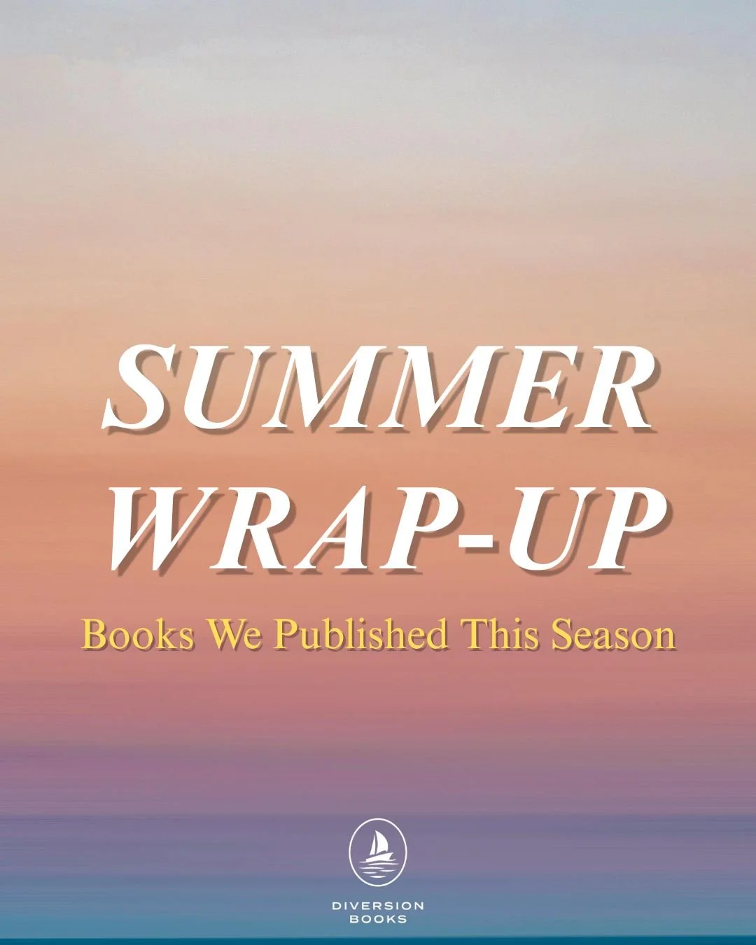 As summer comes to a close, we are thrilled to wrap up this season by celebrating all the amazing books we've published. ☀️📖

With genres spanning from romantasy, sci-fi, self-help, historical fiction, biographies/memoirs, and so much more!

Stay tu
