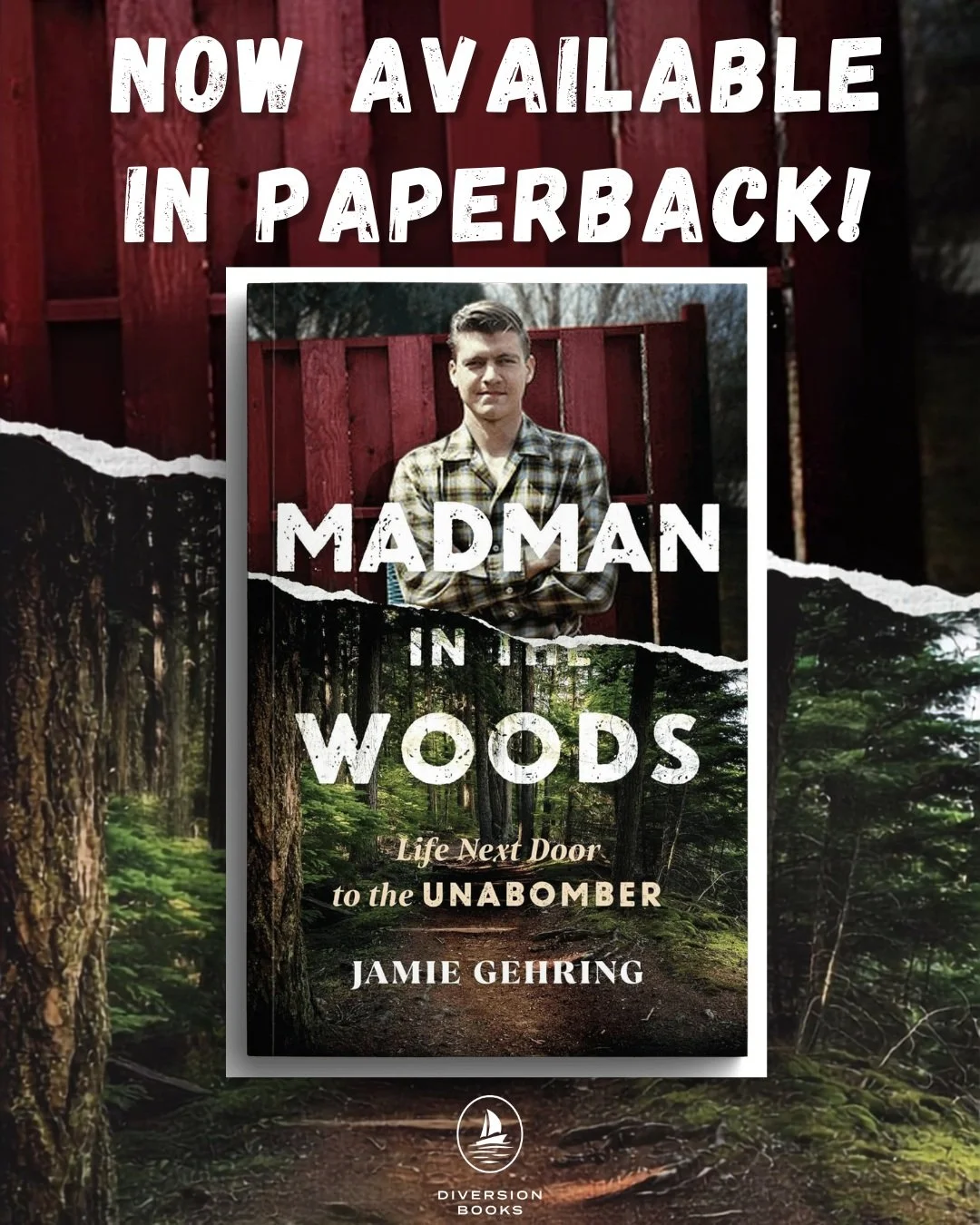 As Netflix prepares to release &ldquo;The Unabomber&rdquo; this September, dive deeper into the chilling story with MADMAN IN THE WOODS!

Discover the haunting account of the sixteen years when a young @jamiegehringauthor and her family lived closer 
