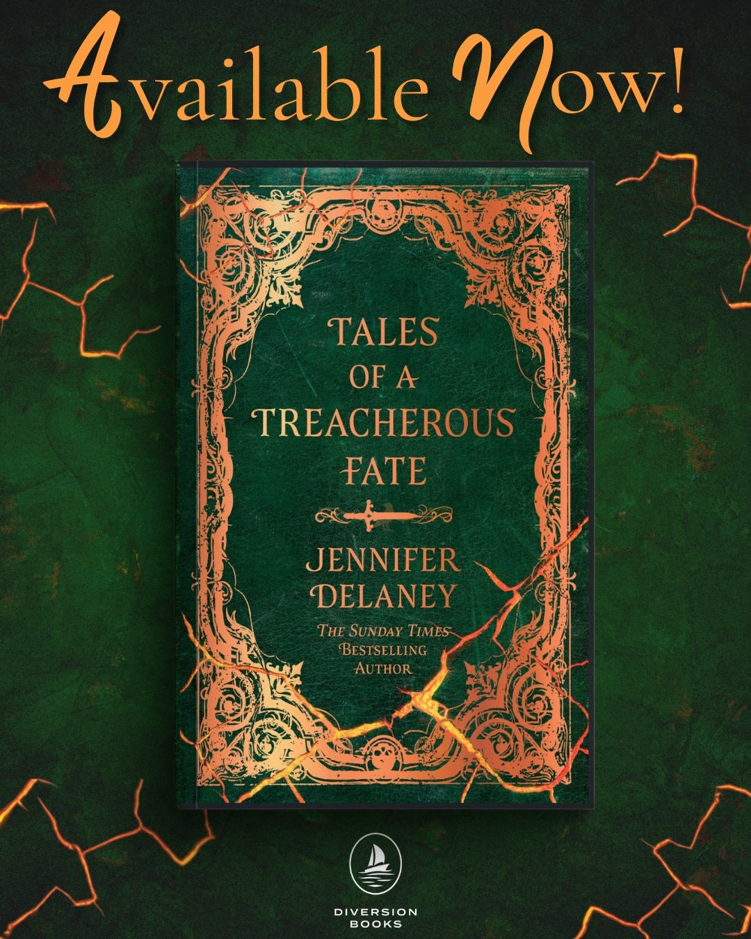 The darkness beneath never wished to be used at all. It simply wished to be free. 🖤💚

TALES OF A TREACHEROUS FATE by @jenniferdelaneyauthor is now available in the U.S.!

This is the highly anticipated conclusion to the Sunday Times bestselling got
