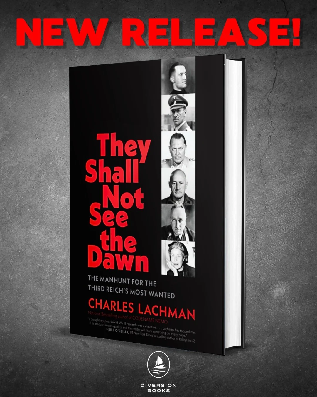 Uncover the race against time to capture World War II&rsquo;s most notorious Nazis before they could vanish or rally a new resistance.

THEY SHALL NOT SEE THE DAWN by @charleslachman is now available!

Read the true historical thriller by bestselling