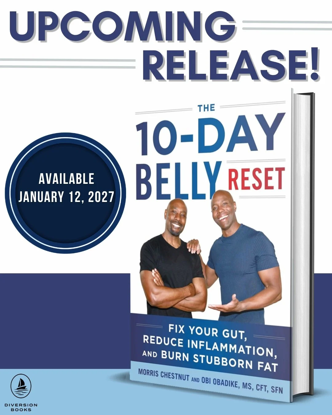 What is the best way to feel lighter, leaner, and more energized in just ten days?

Celebrity fitness &amp; nutrition expert Obi Obadike and actor Morris Chestnut have the answer:

A program built for real life and real results that combines practica