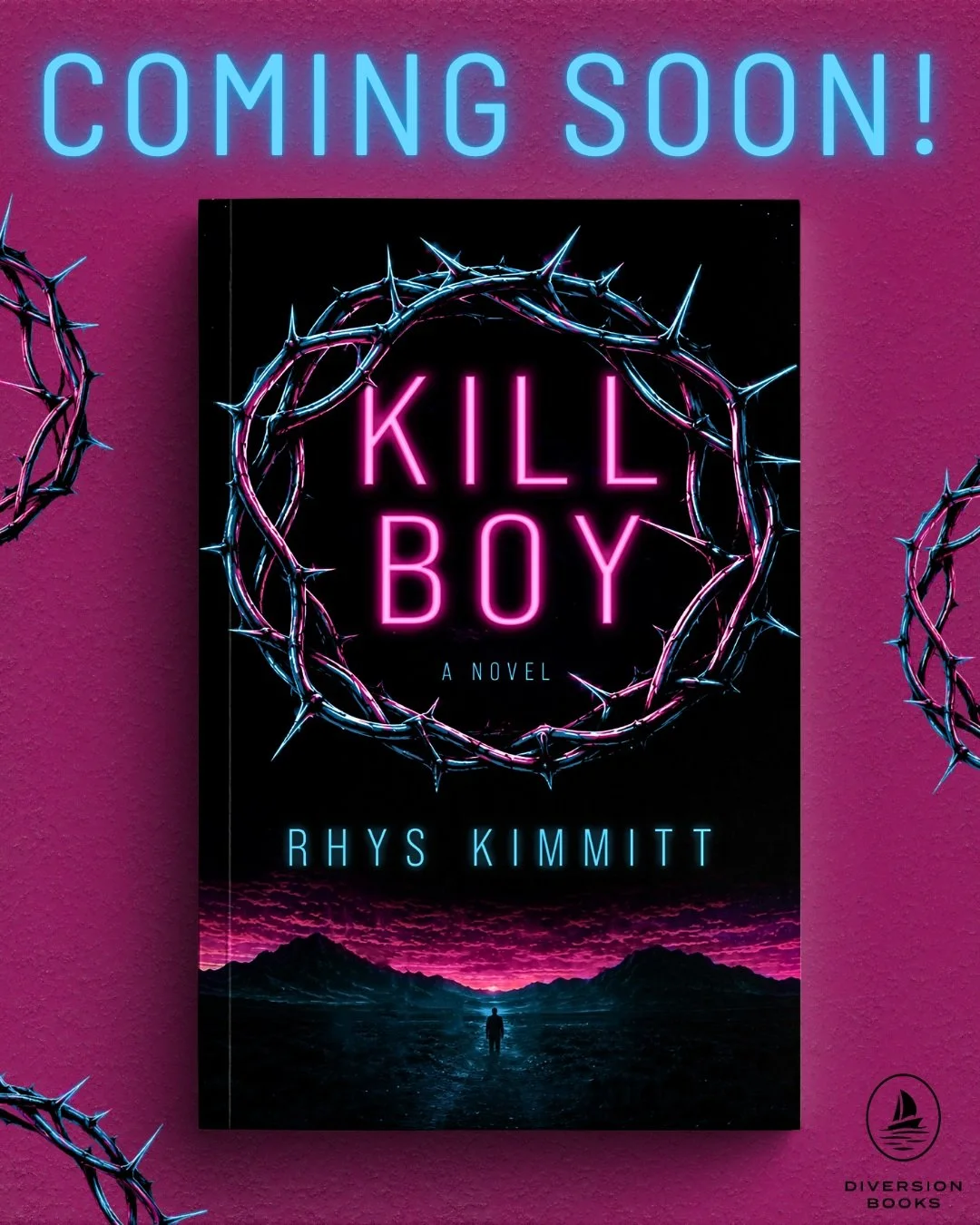 For our thriller readers, this is a stunning, queer take on the classic hitman narrative from debut author, Rhys Kimmitt.

KILL BOY by @rhyskimmitt releases February 23, 2027!

Dark, propulsive, and deeply human, stay tuned for this journey of self-l