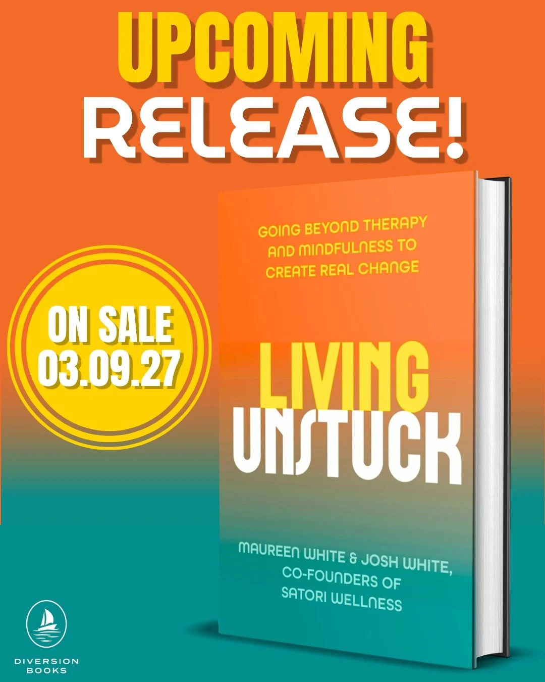 Create meaningful momentum in your life through daily practices, while also pushing yourself to meet your potential, with LIVING UNSTUCK

Drawing on decades of experience, Maureen and Josh White introduce a powerful new framework for moving beyond ov