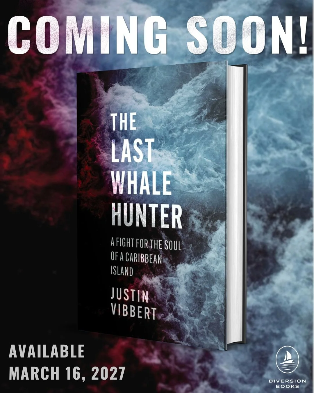 Bequia is in crisis. Only one whale hunter can rescue the Caribbean island. Failure could cost him his life. Success could save thousands.

THE LAST WHALE HUNTER by @justin.vibbert is an intimate, harrowing story of cultural survival.

Releases March