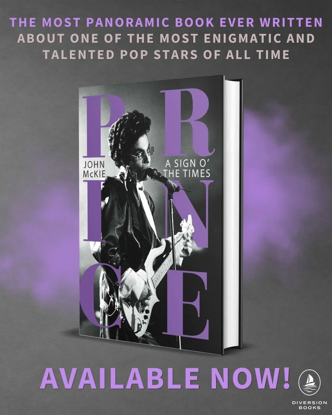 The life, mind, and contradictions of music&rsquo;s most elusive genius.

PRINCE by @johnnie18 is now available in the U.S.!

In this kaleidoscopic, freewheeling biography, rock journalist John McKie explores the life and career of one of the most my