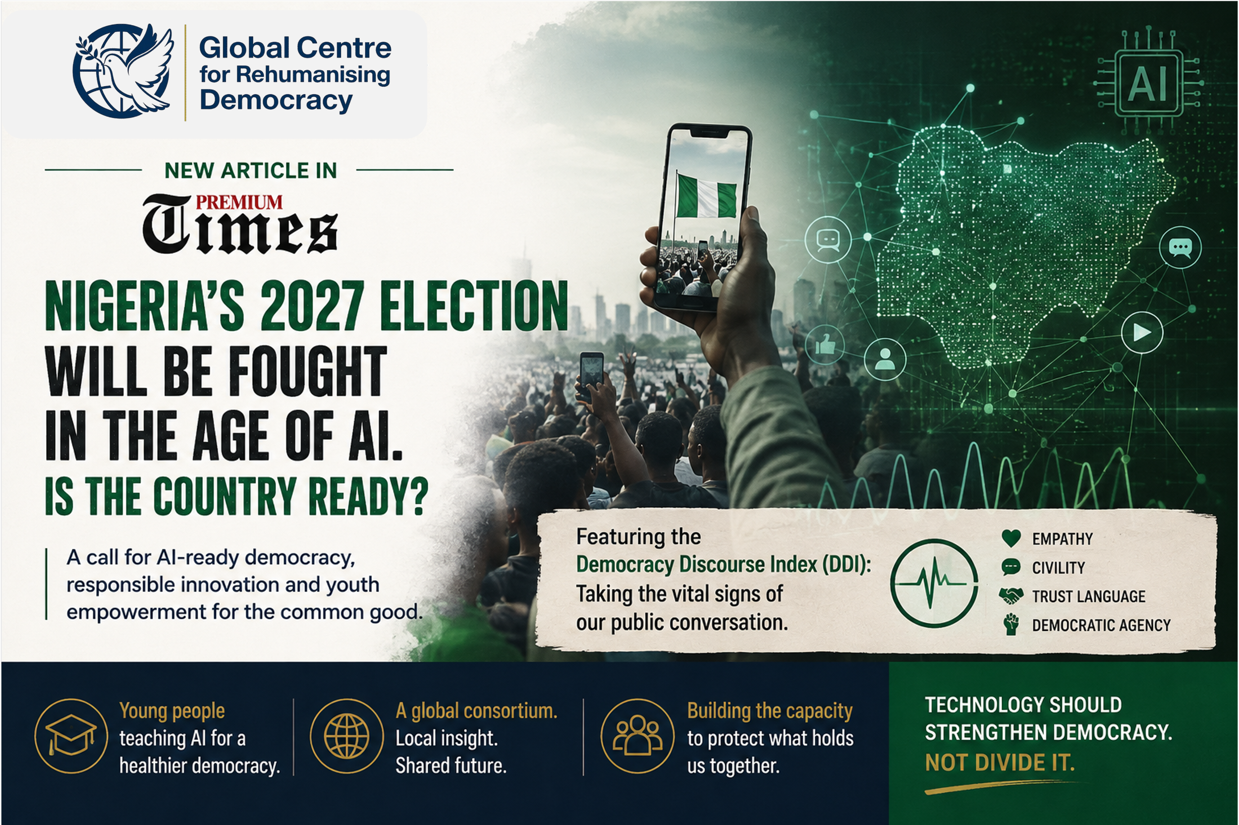 GCRD Leaders Call for AI-Ready Democratic Institutions Ahead of Nigeria’s 2027 Elections