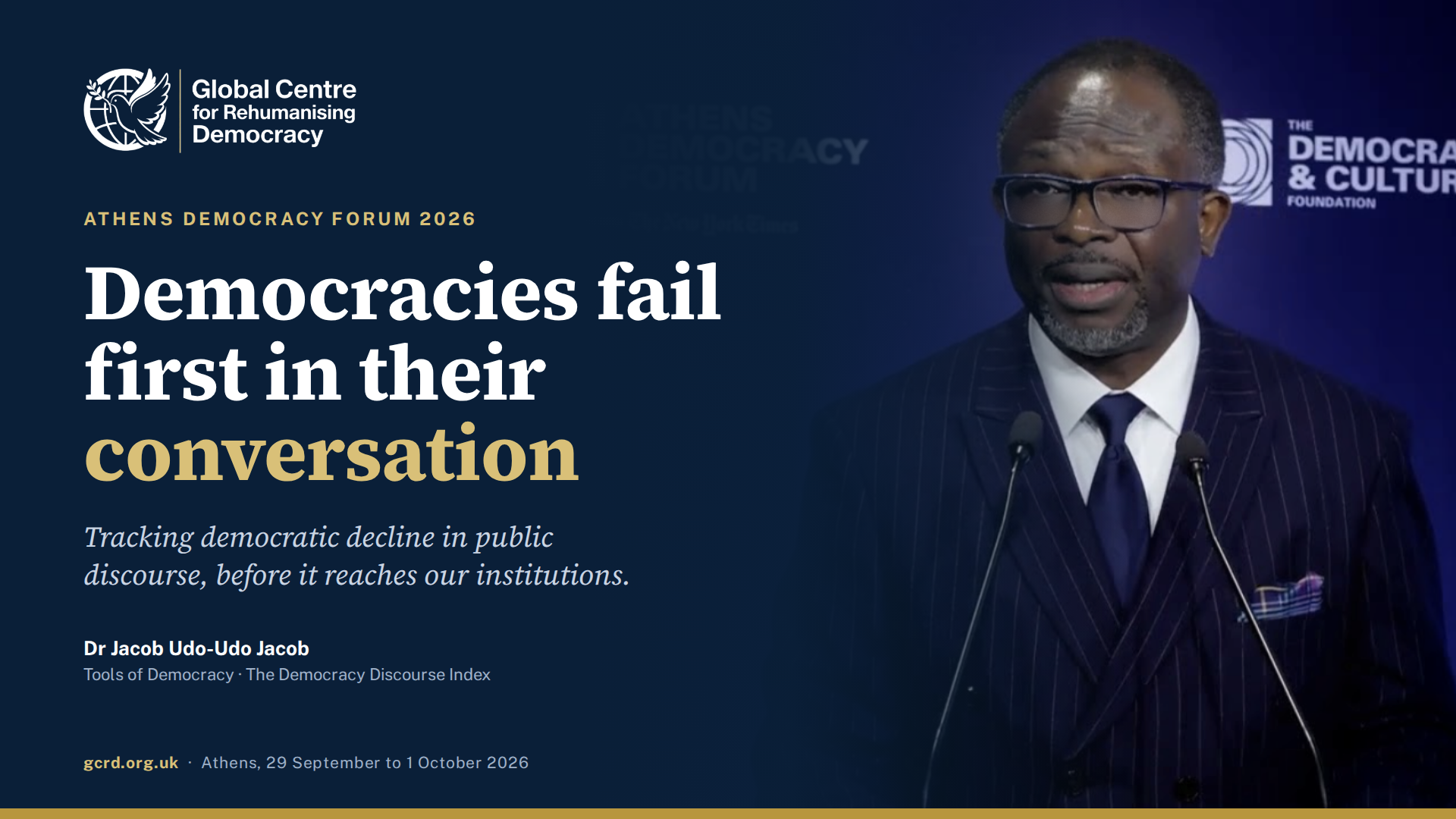Athens Democracy Forum 2026
