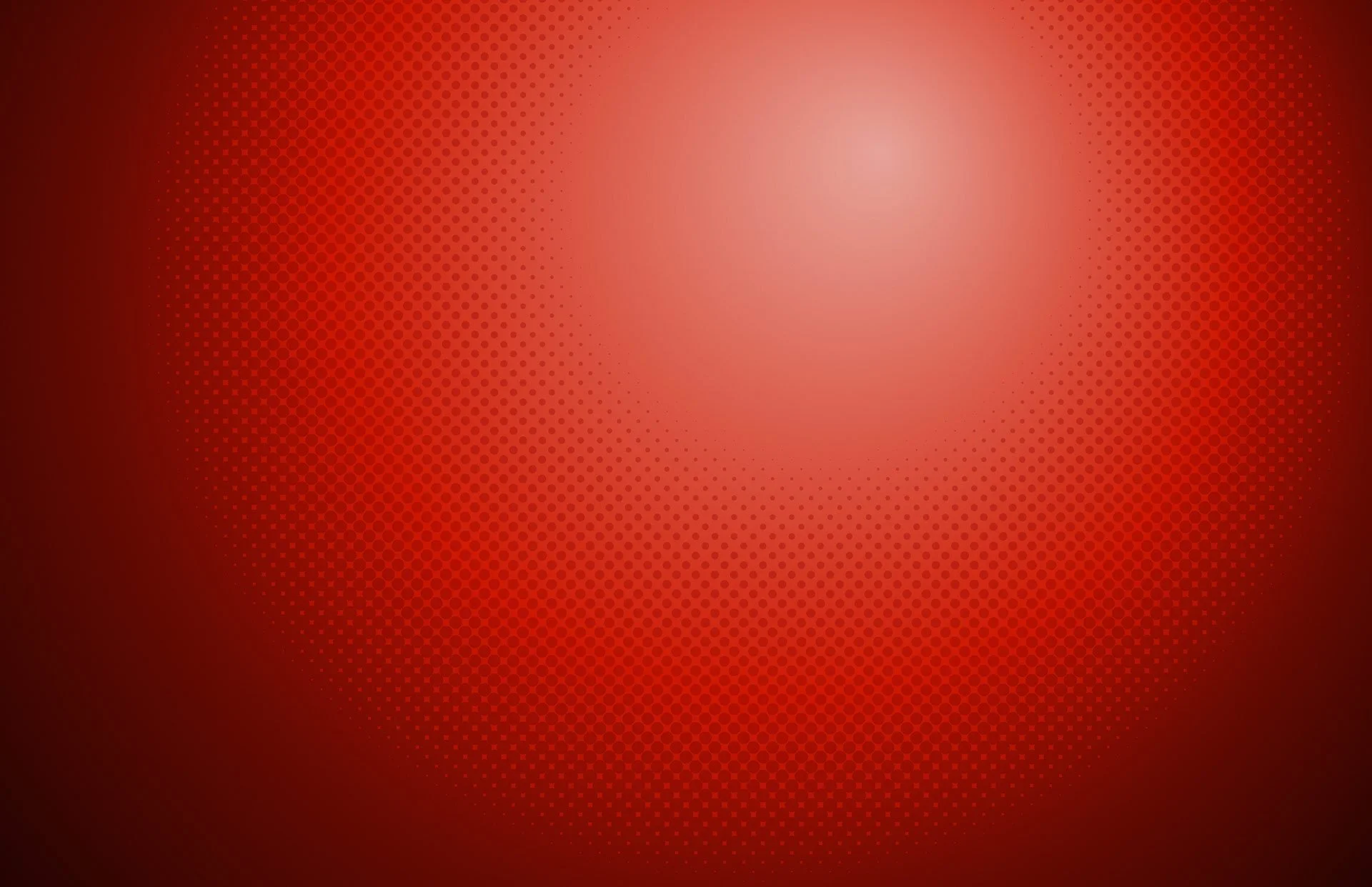 Red gradient with a halftone overlay.