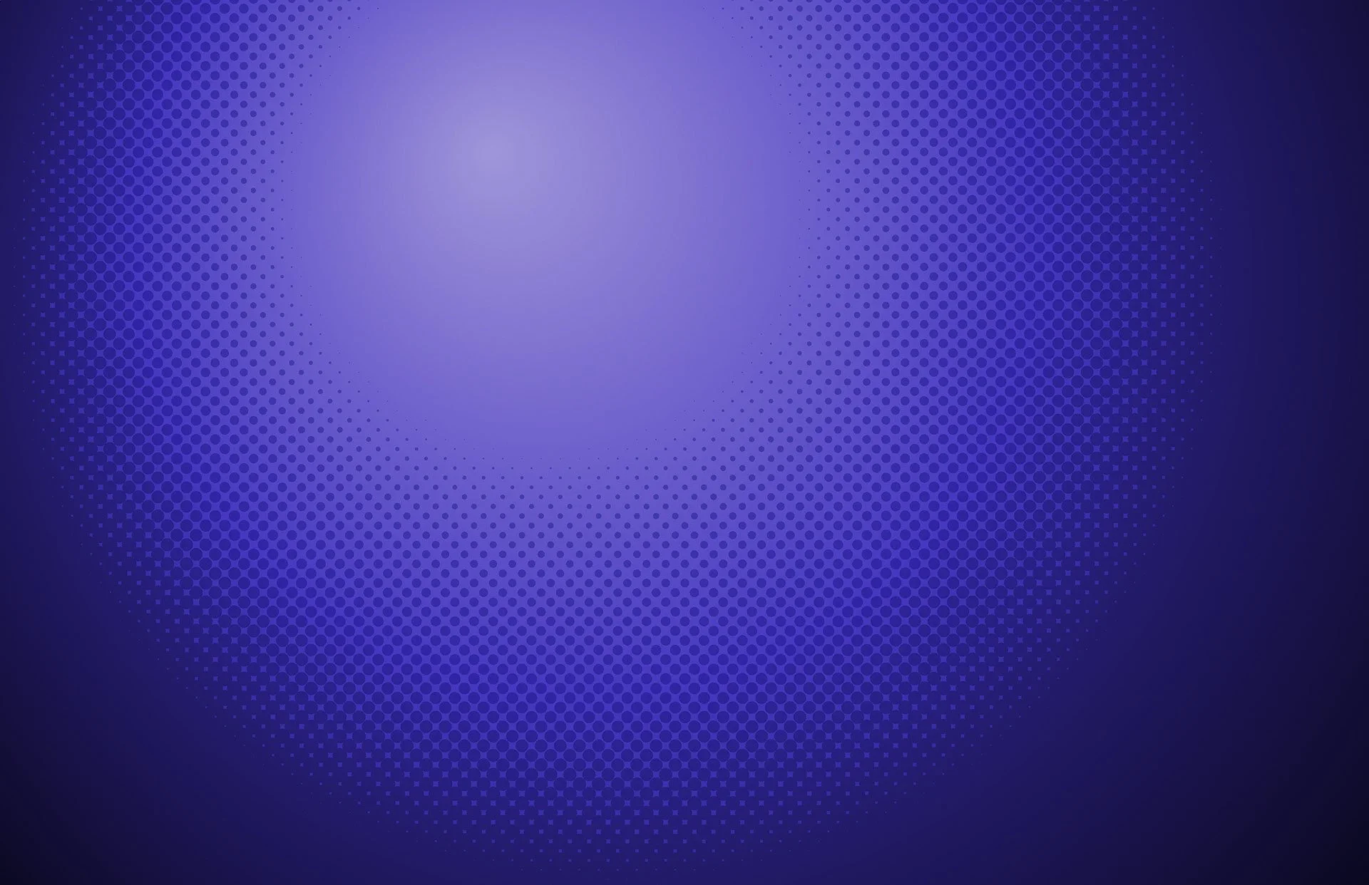 Purple gradient with a halftone overlay.