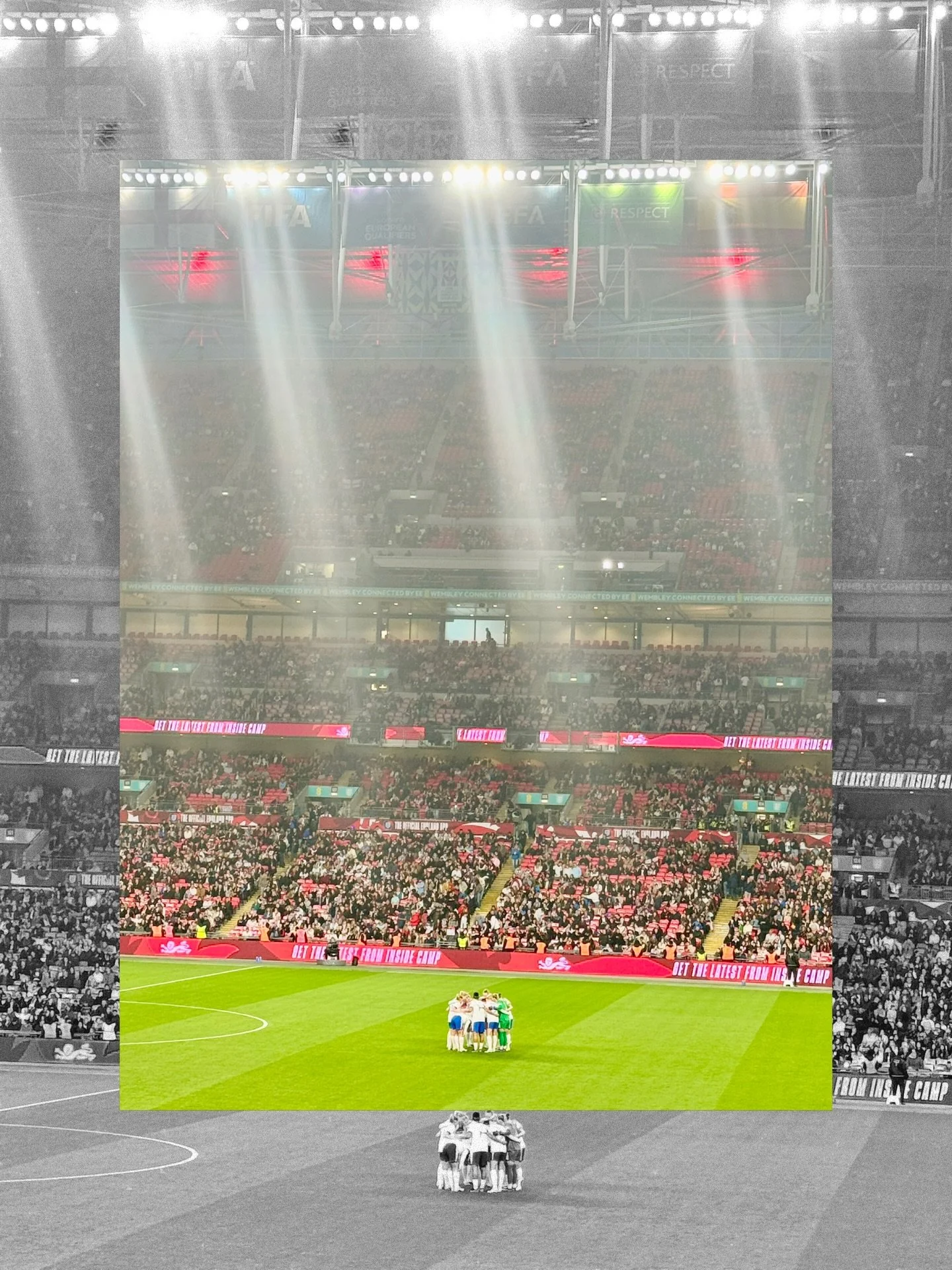 Well there are few things more certain than 60k+ on a Tuesday night at Wembley&hellip; and witnessing another Lionesses win!🤘🏼