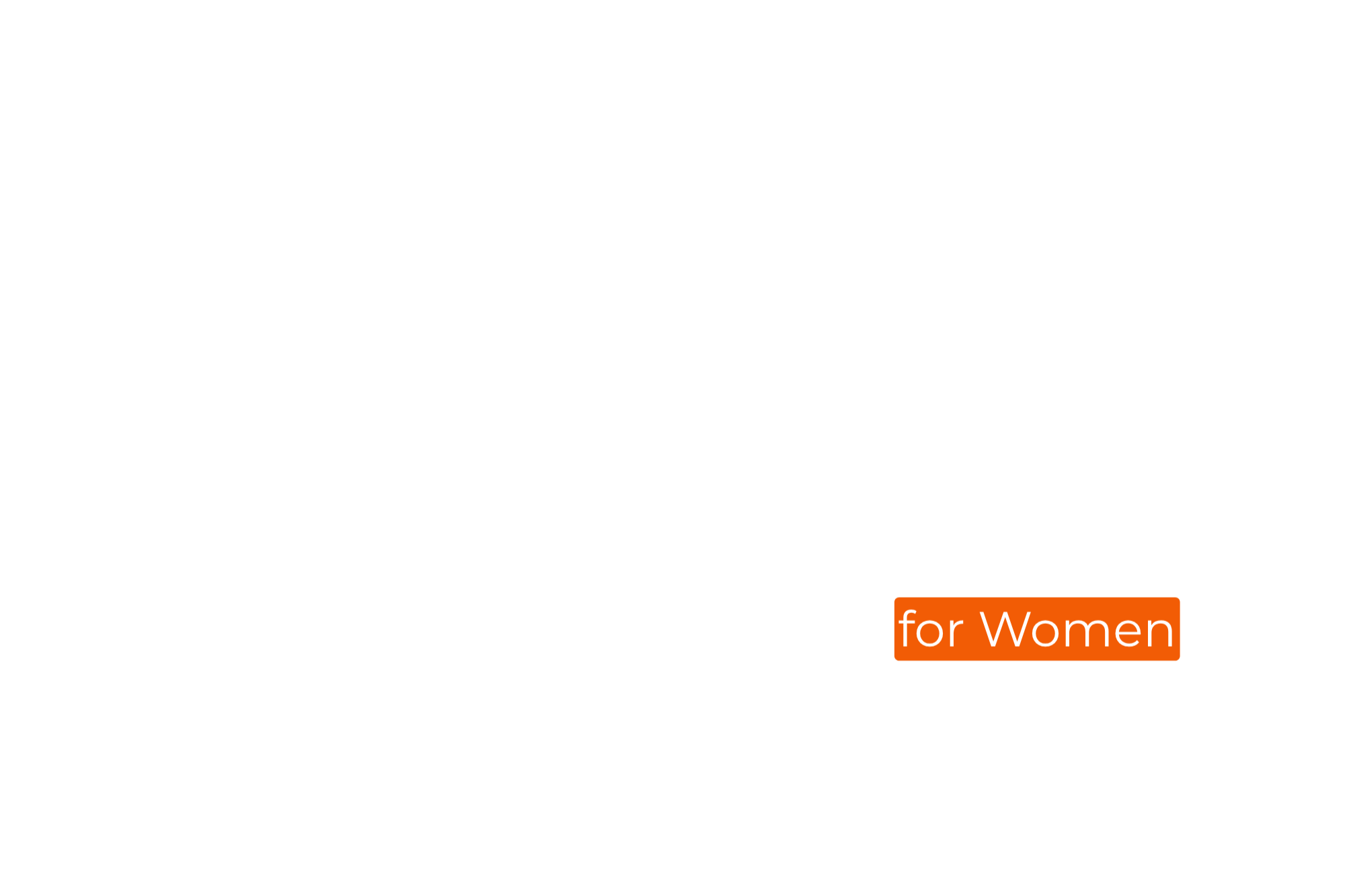 Logo for Playhr (Play her) Golf for Women, with the word 'Playhr' in large white text on a black background, and 'Golf for Women' in smaller white and orange text.