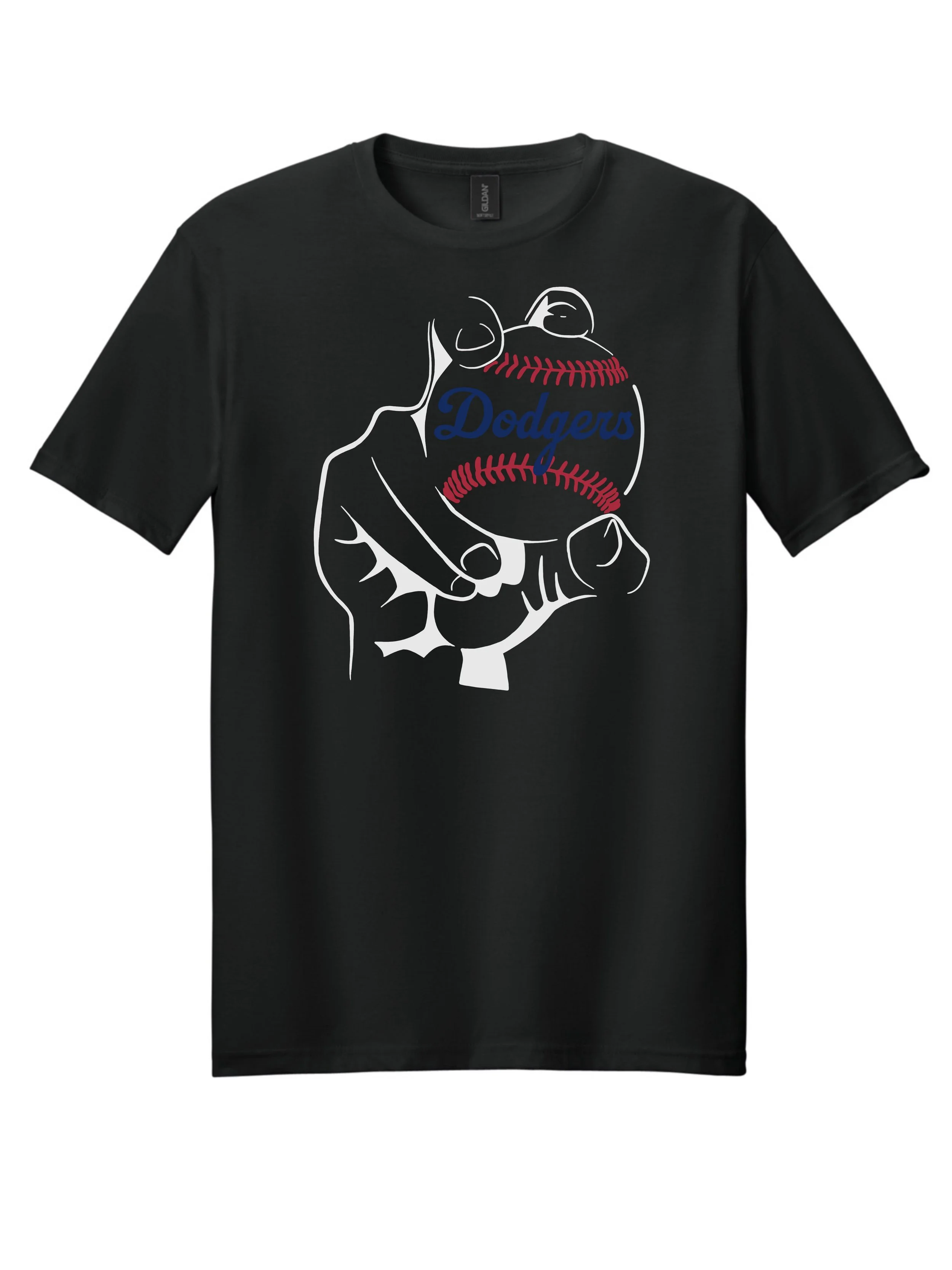 Dodgers Baseball Short sleeve T-shirt