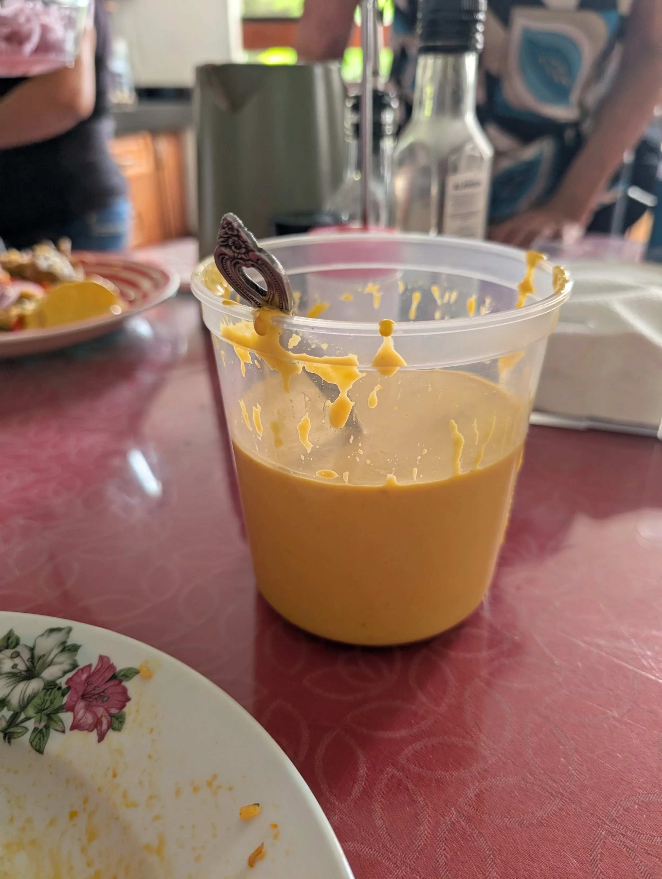 Finally mentioning a drink