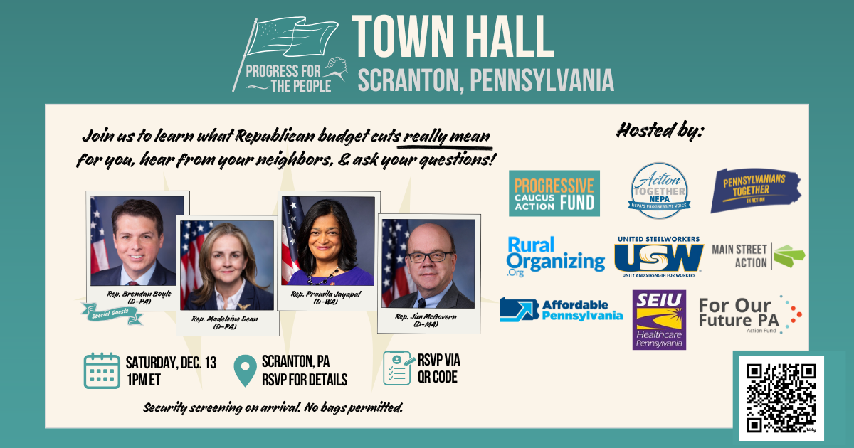Progress for the People Town Hall - Scranton, PA