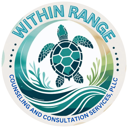 Within Range Counseling and Consultation Services, PLLC Sea Turtle Logo