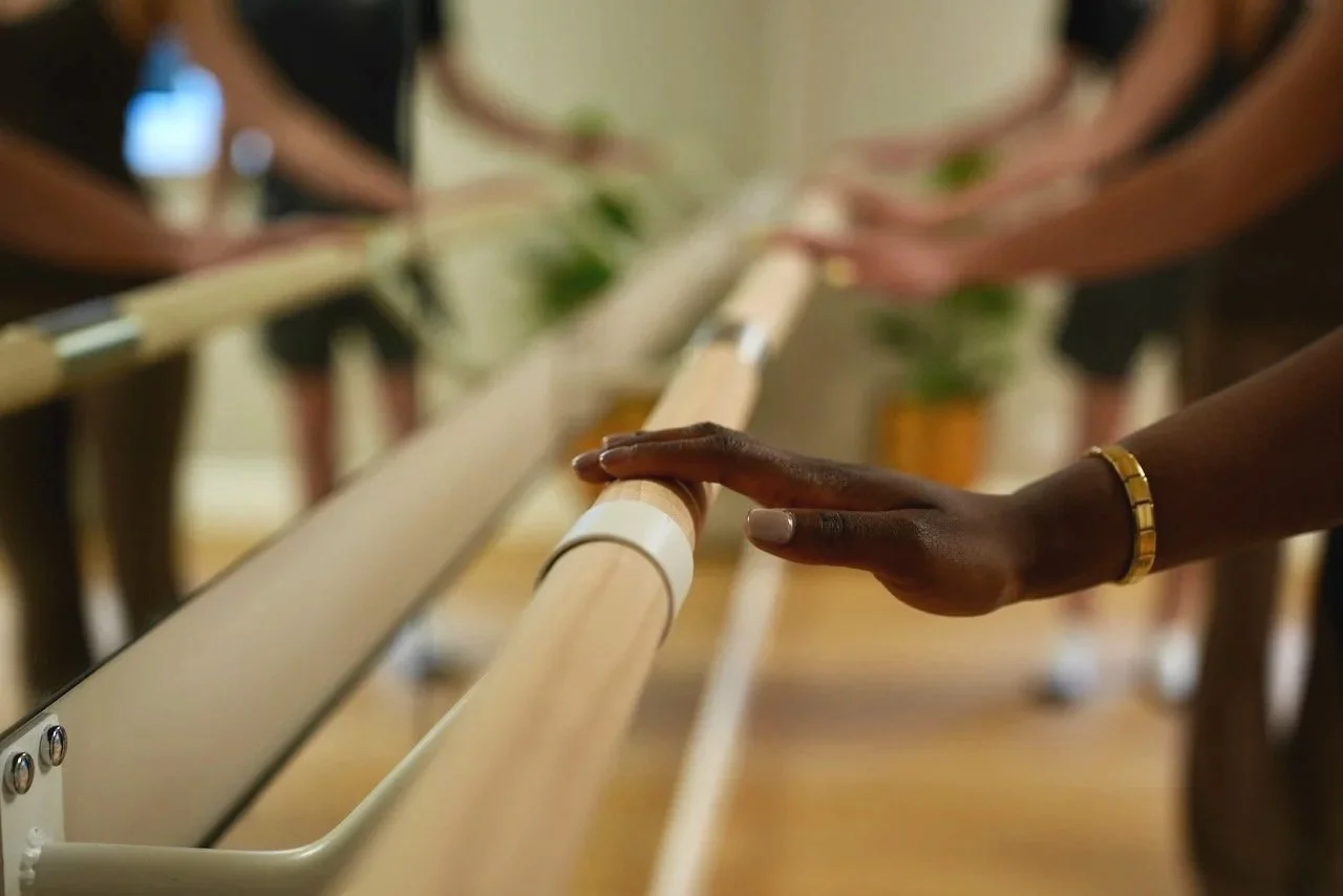 Barre class at Luma Pilates studio, Edinburgh New Town