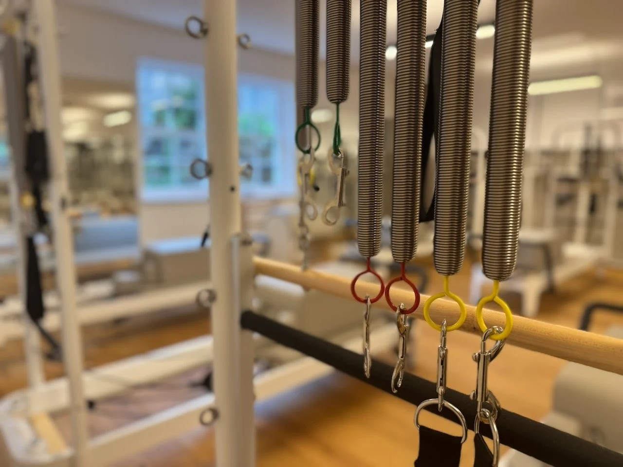 Pilates Reformer & Tower with springs at Luma Pilates studio in Edinburgh