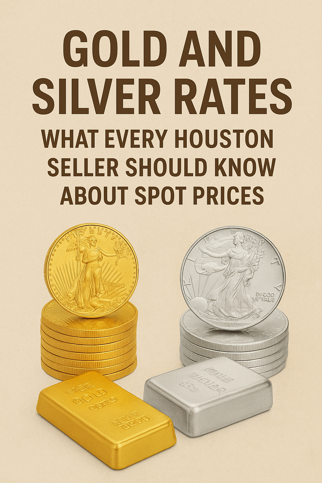 Gold and Silver Rates: What Every Houston Seller Should Know About Spot Prices