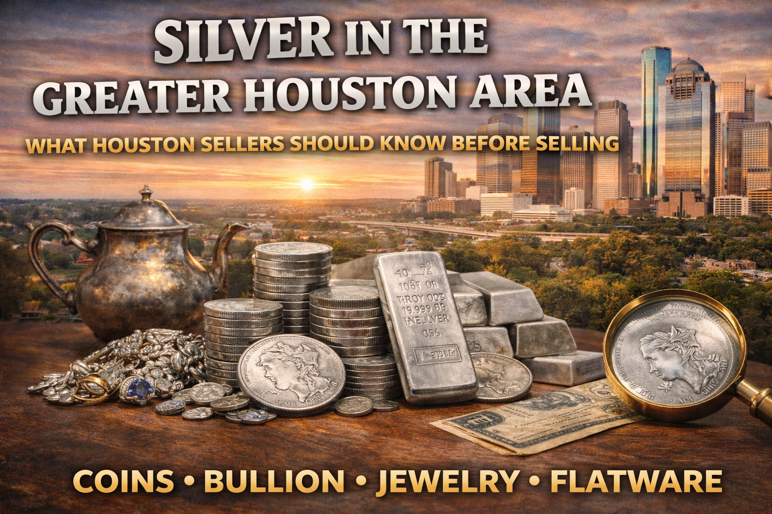 What Houston Sellers Should Know Before Selling Silver