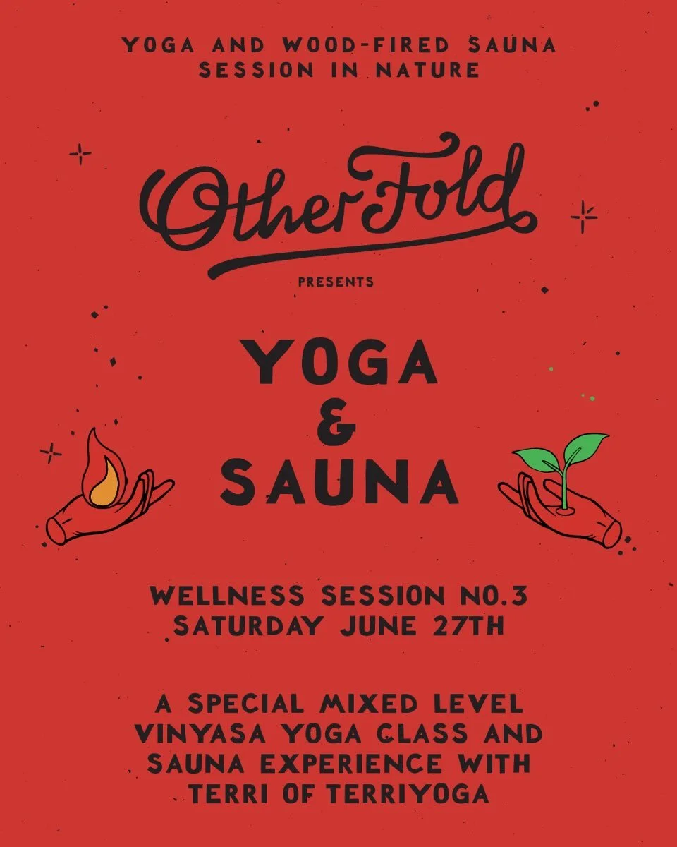 Very excited to announce our Wellness Session No3 - a fantastic yoga collaboration with the very wonderful Terri from @terriyoga

Set beneath ancient trees, this invigorating two-hour experience blends yoga and sauna to leave you feeling restored, re