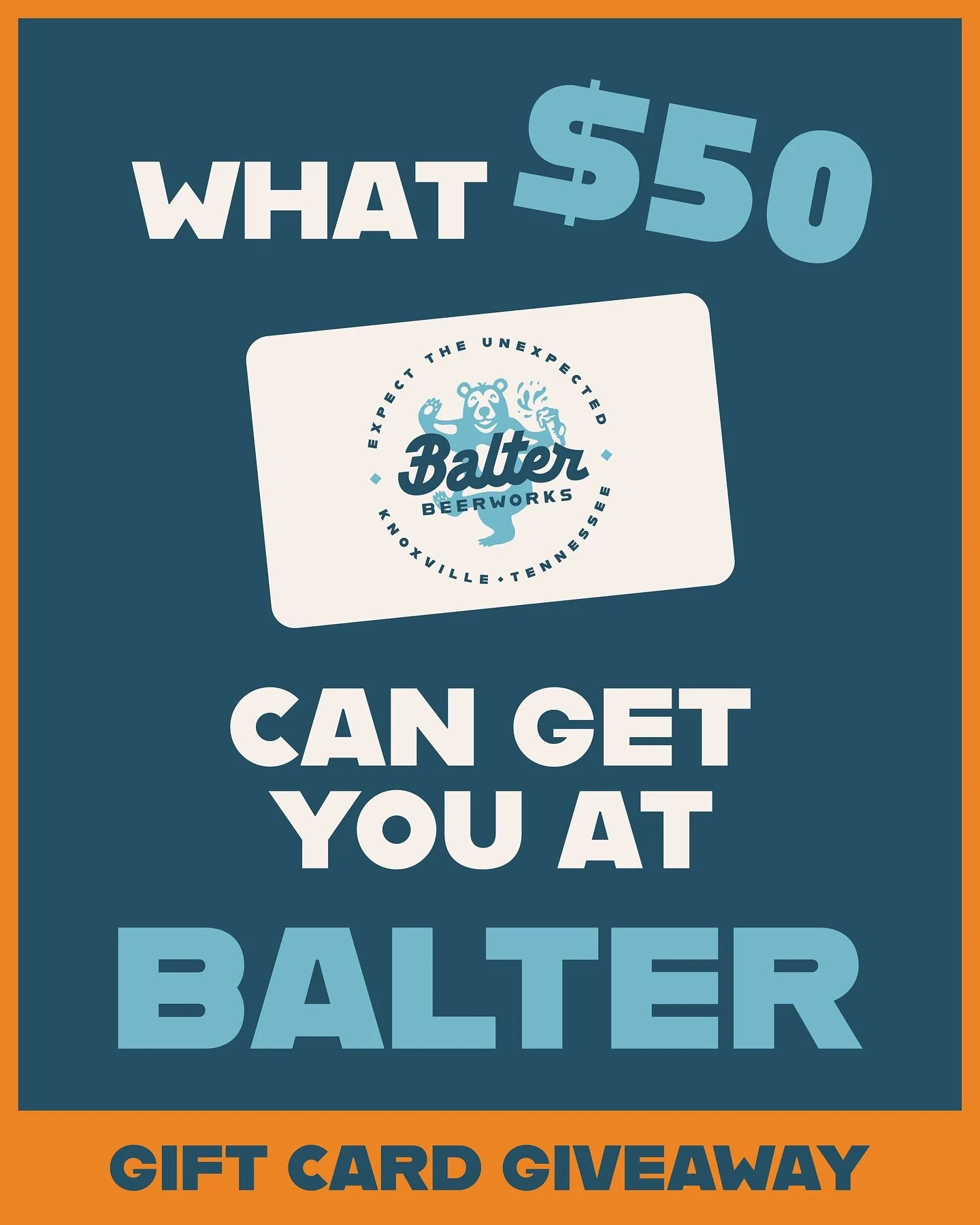🍺 GIVEAWAY TIME! 🍺 We&rsquo;re giving away a $50 Balter Beerworks gift card to celebrate our Grand Reopening Party this Friday, October 24!

What can $50 get you at Balter?(👀 Swipe to find out &mdash; spoiler: it&rsquo;s a lot more than you think)