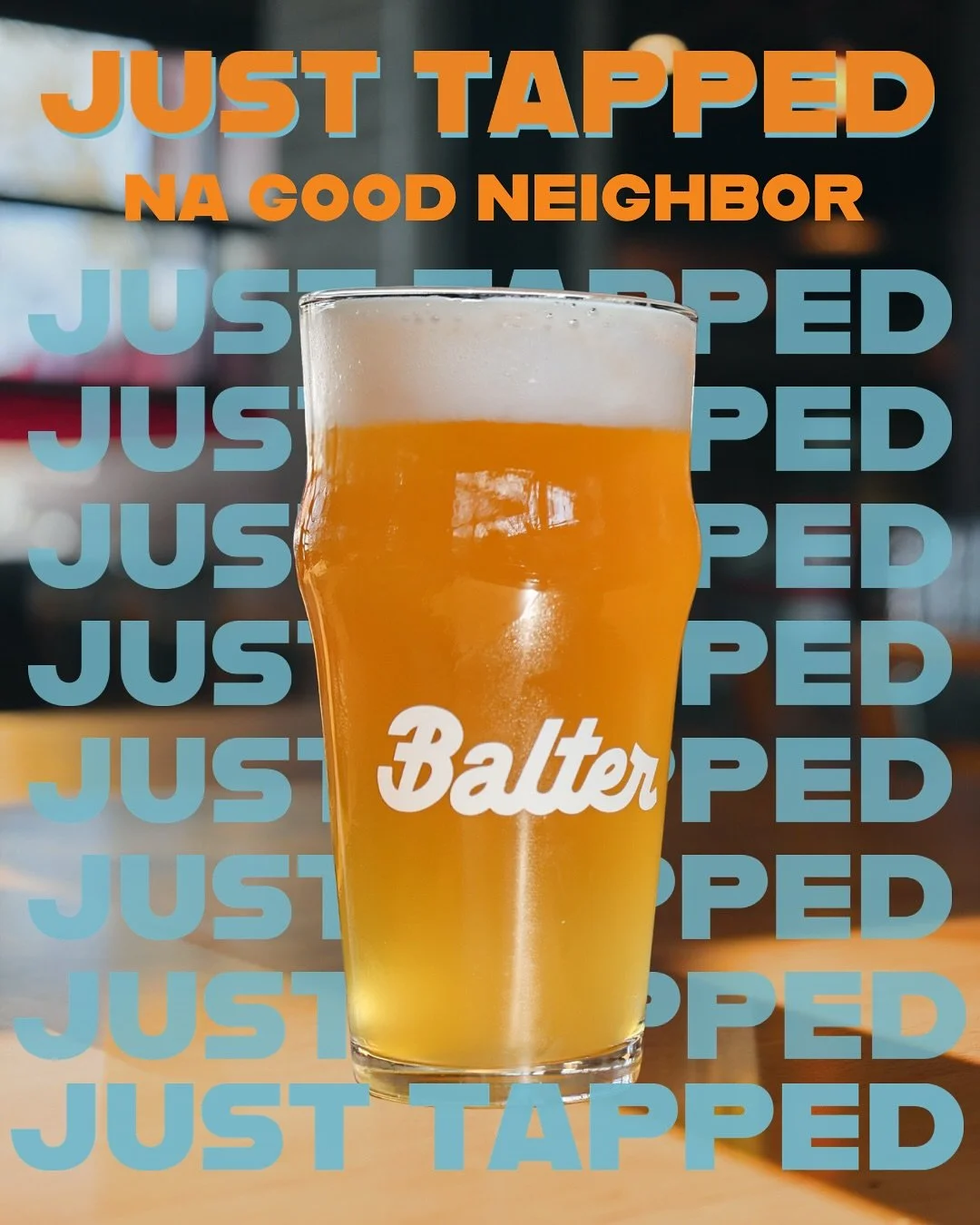 A brewtiful start to the week and the new year! 🍺 A new beer has arrived: an OG brew with a twist. 

Just tapped Non Alcoholic Good Neighbor K&ouml;lsch! This is a  non-alcoholic version of our OG Good Neighbor beer. 

You know what that means... #T