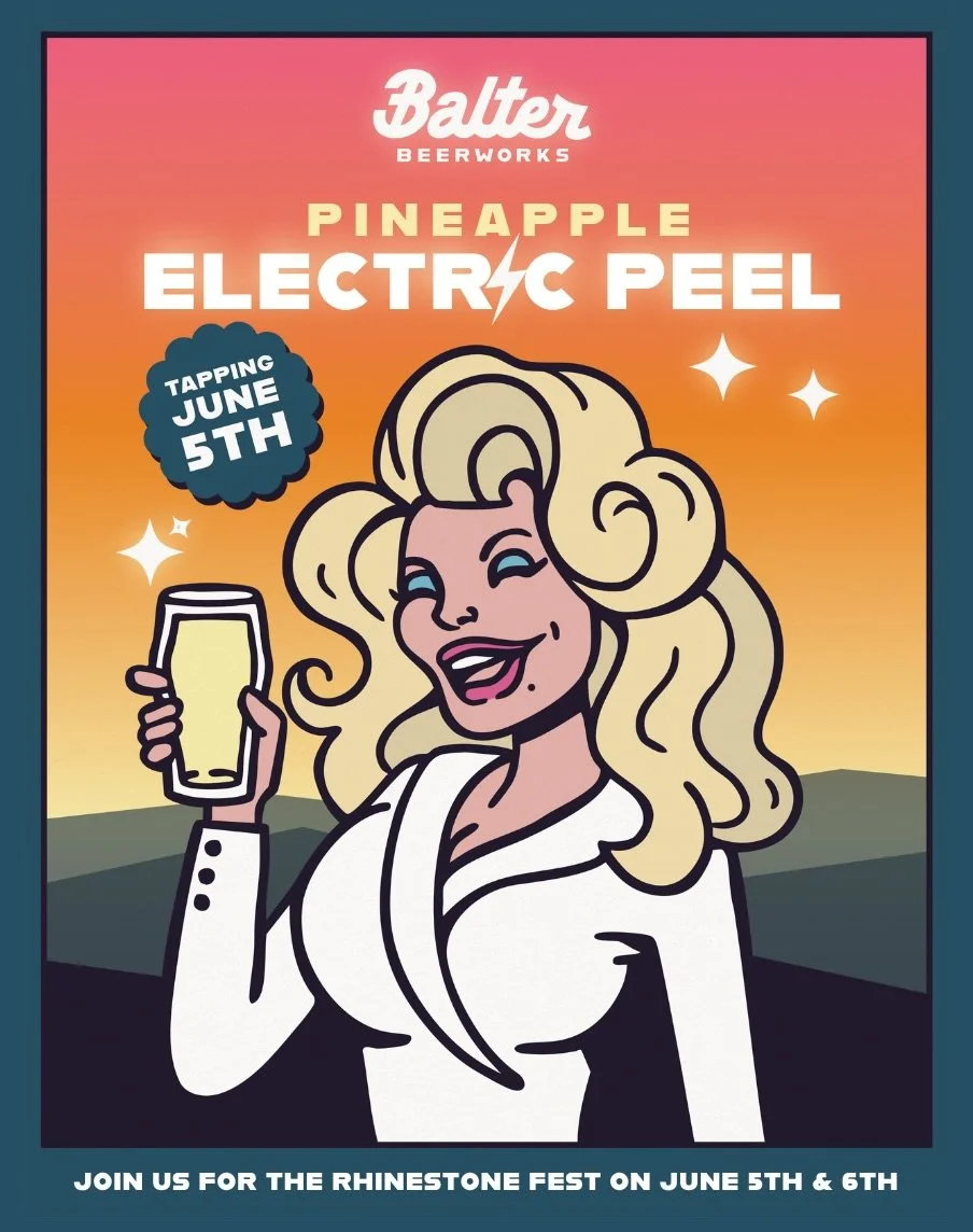 We heard Rhinestone Fest is coming. So naturally&hellip; something new is brewing.🐻

Back and better than ever: The Electiric Peel ⚡️

This cup of ambition brings bright citrus, spice, and just the right spark to your brew!

Balter Beerworks X Rhine