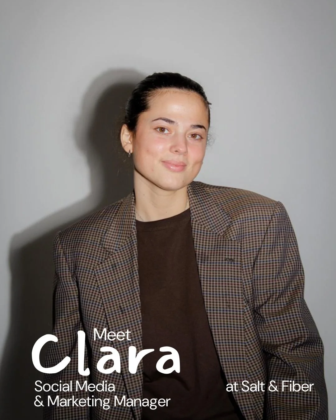 Meet Clara, the Social Media &amp; Marketing Manager! 🙂&zwj;↕️⭐️ 

Clara is the one turning ocean and seagrass science into something simple, engaging and (hopefully) fun! 🤭 

She is the one writing this (of course) but also the one developing crea
