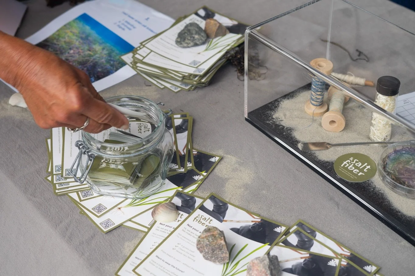 Happy World Ocean Day 🌊

We already celebrated our beautiful oceans yesterday with @marintkunskapscenter. Here are some quick photos from our booth. It was so lovely talking to everyone that came and sharing our journey and our milestones with all o