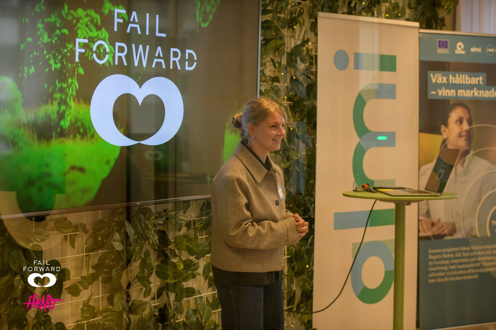 Grateful for spaces that normalize the real founder journey 🌊

Last week, our founder Annika spoke at @failforward.dk in Malm&ouml; - an evening dedicated to the parts of entrepreneurship that rarely make it to the surface.

Building biodegradable t