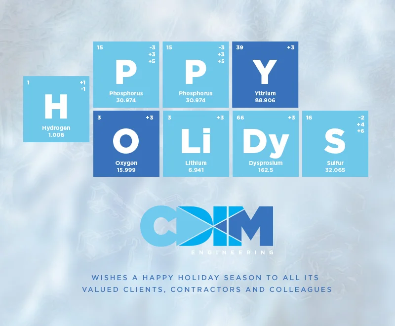 Happy Holidays from CDIM