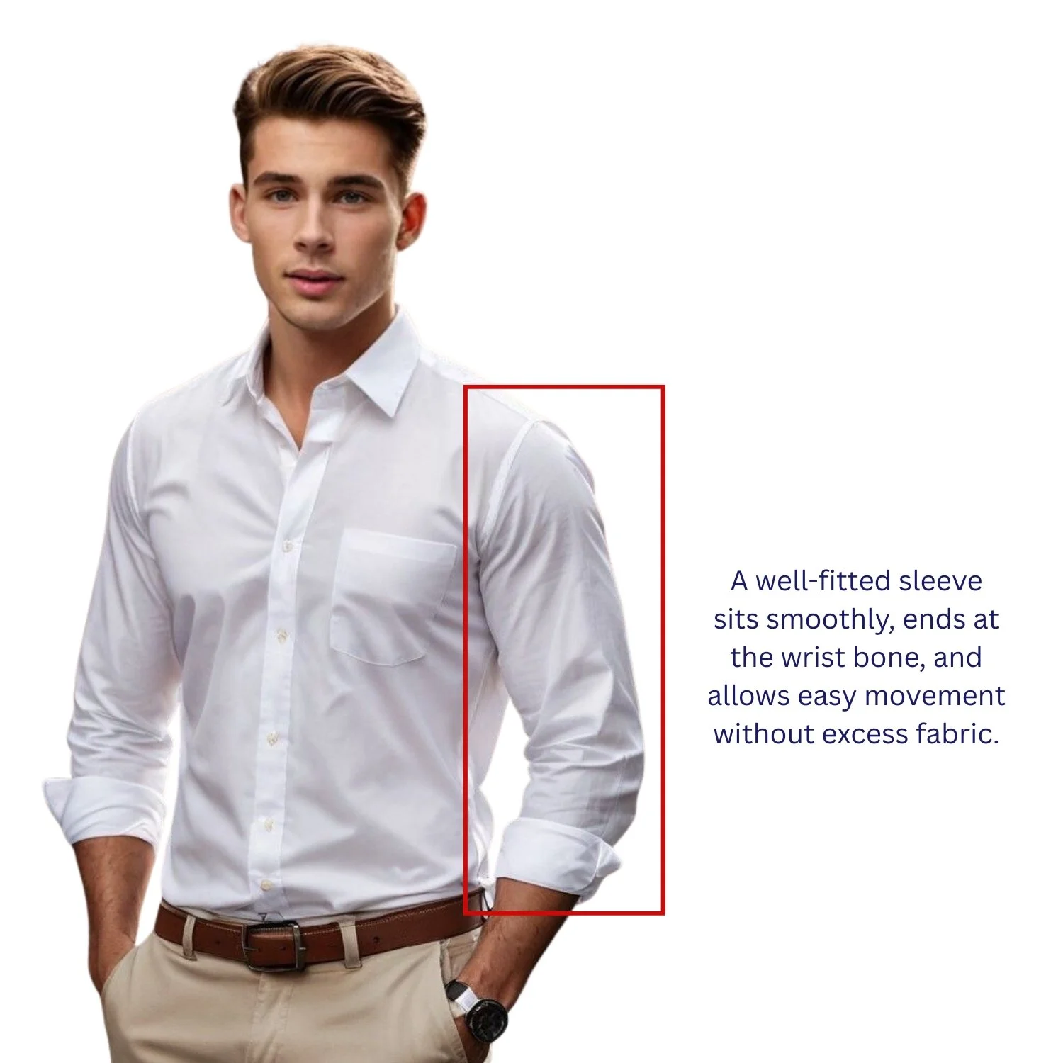 Shirts: Taper Sleeves