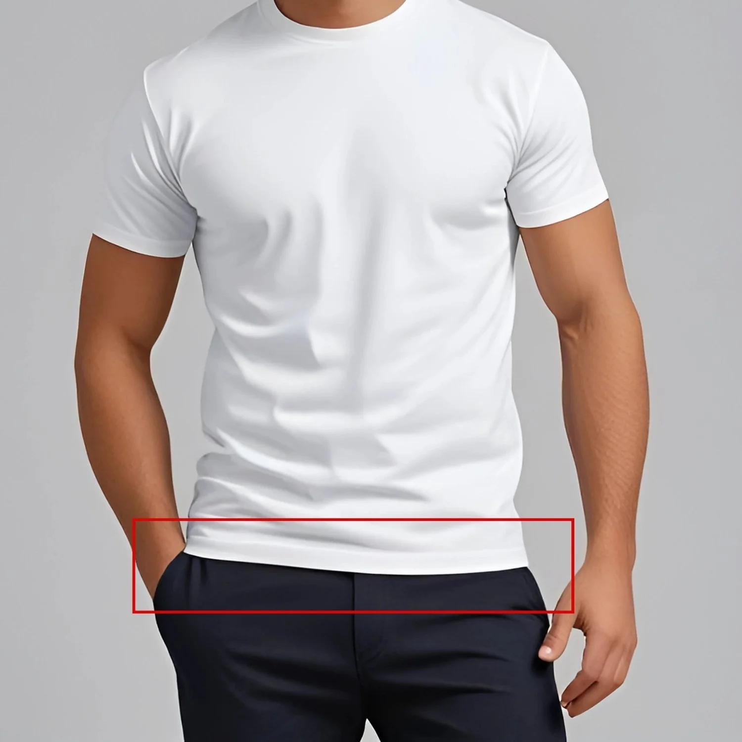 T-Shirts: Shorten A Straight Hem