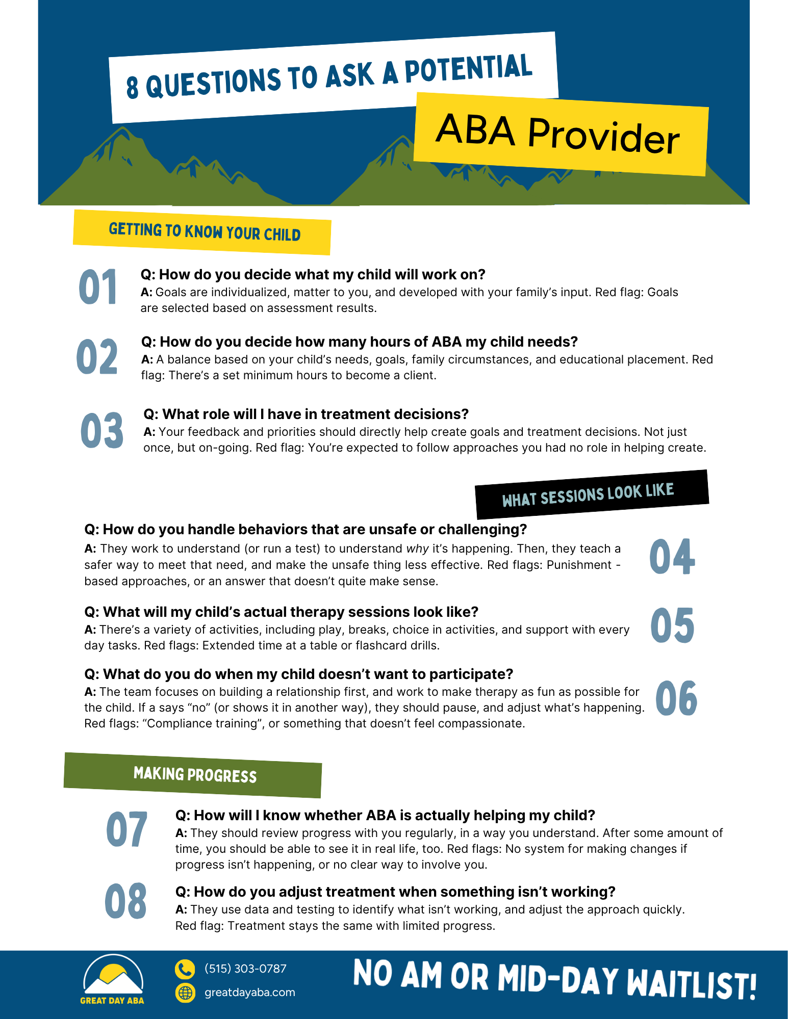 8 Questions to Ask a Potential ABA Provider