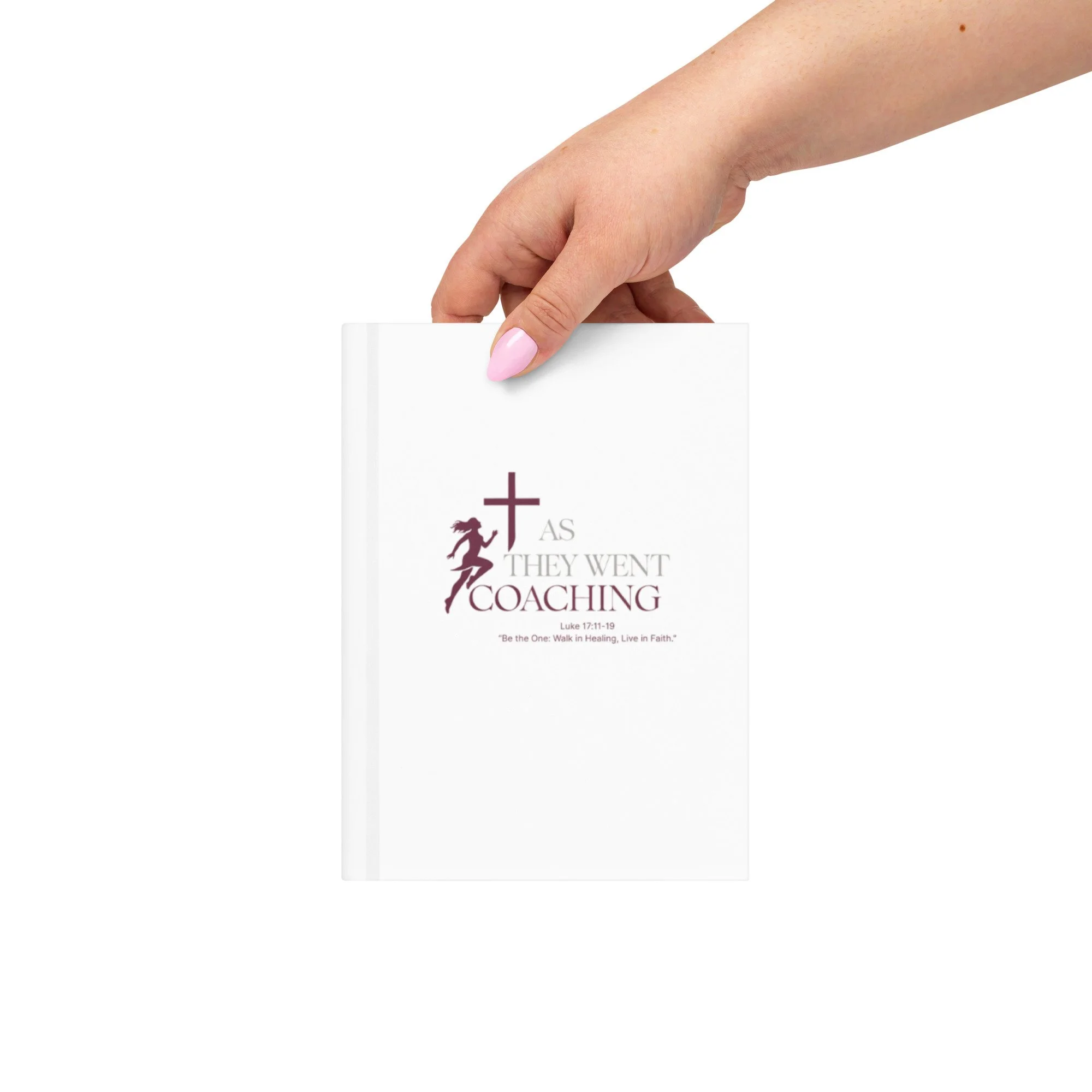 As They Went Coaching Hardcover Journal