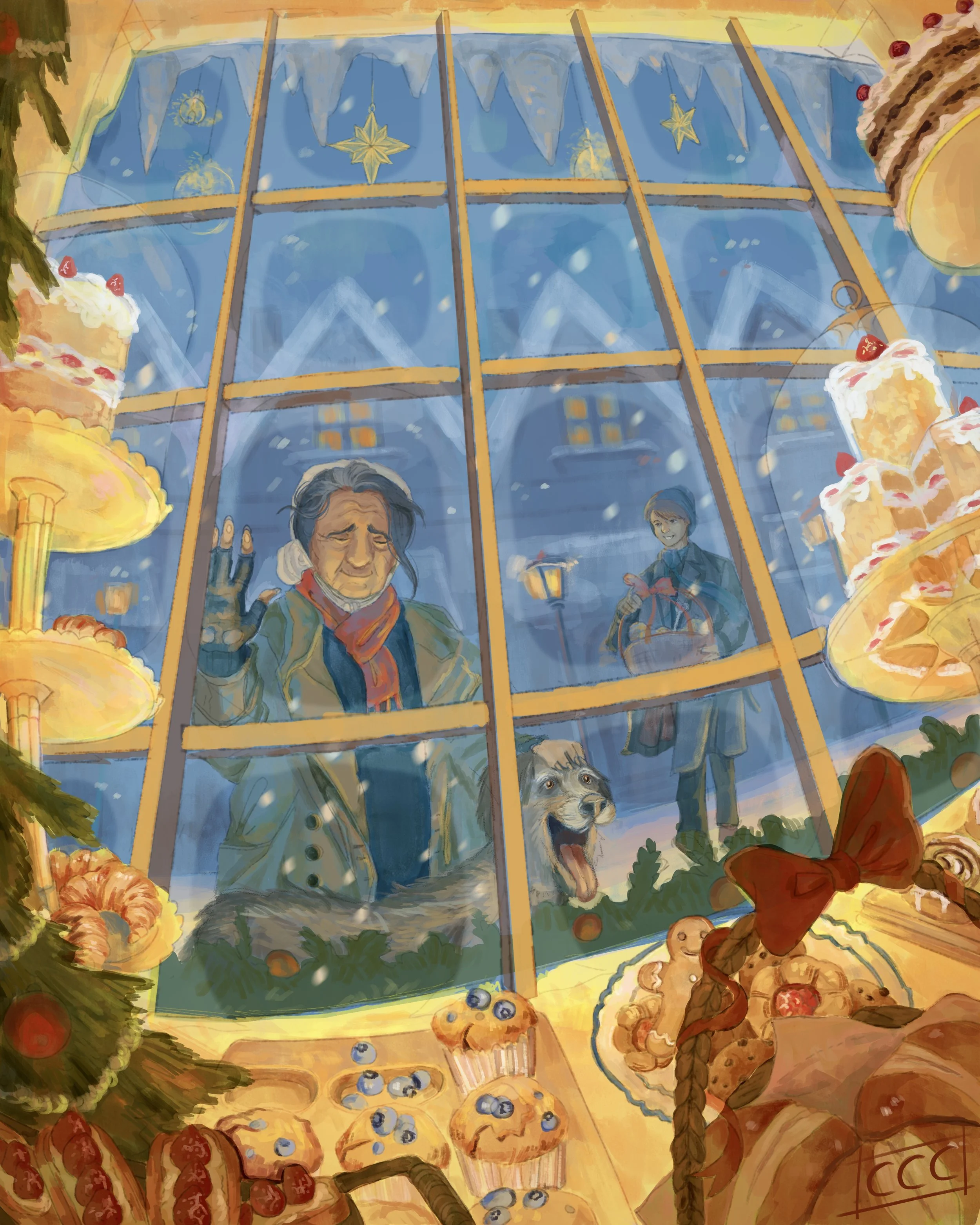 ilustraciones christmas navideño