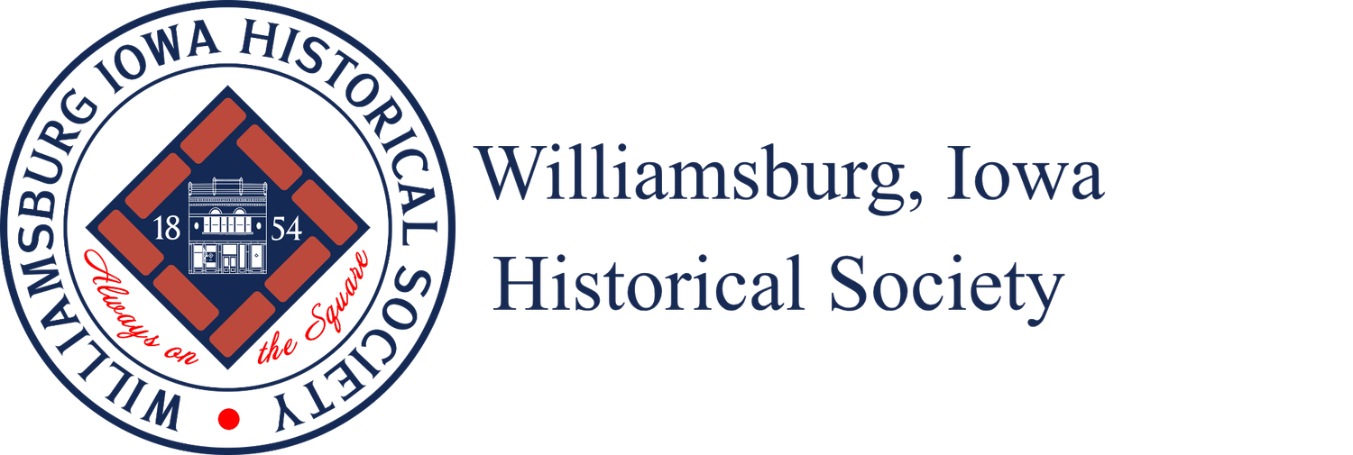 Williamsburg, Iowa Historical Society 