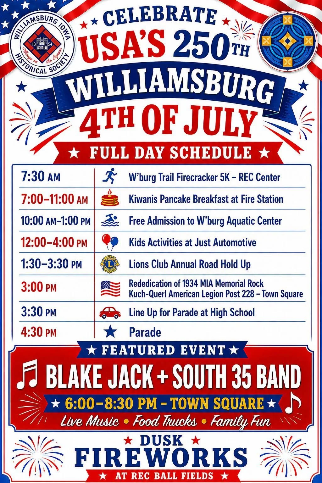 Williamsburg Fourth of July Celebration 