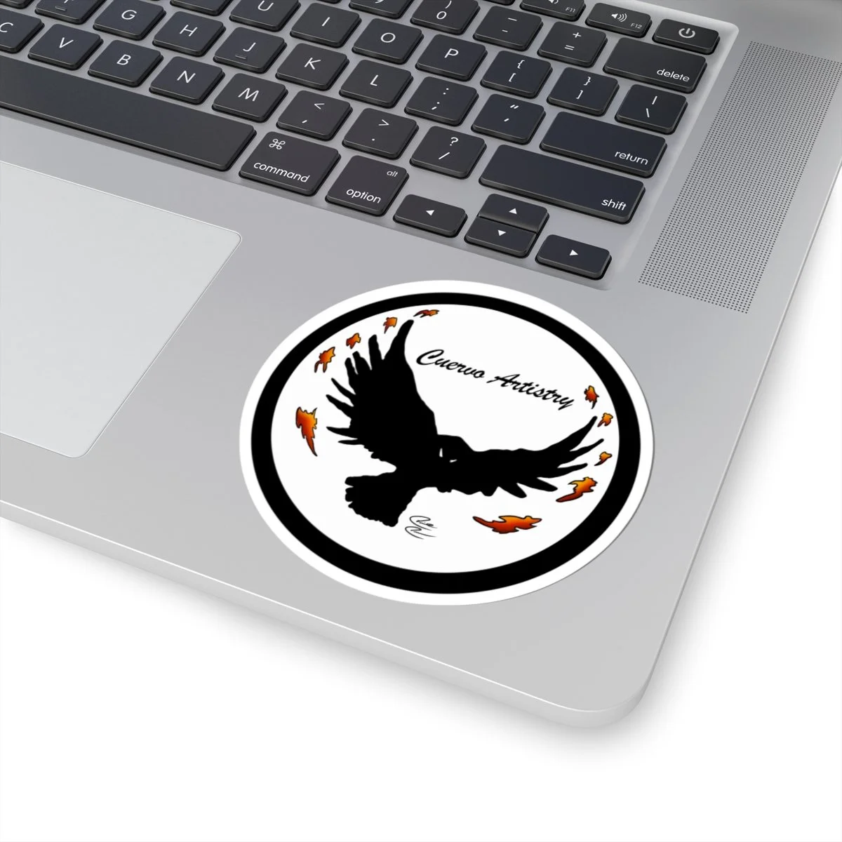 Cuervo Artistry Logo - Sticker