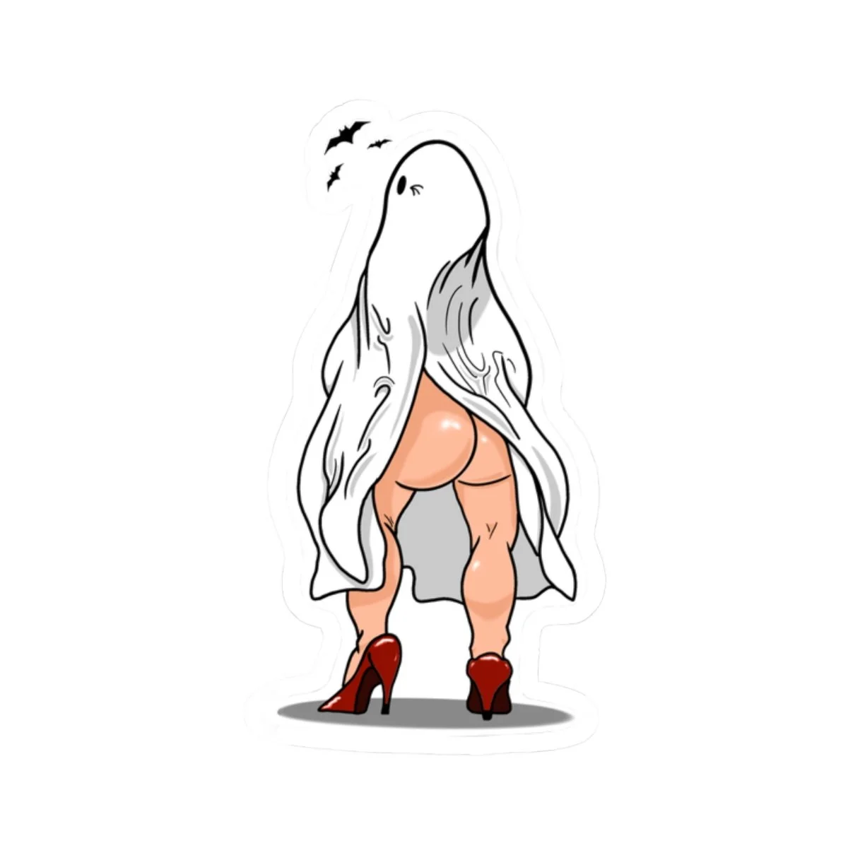 NSFW BOOty-ful Ghost - Sticker