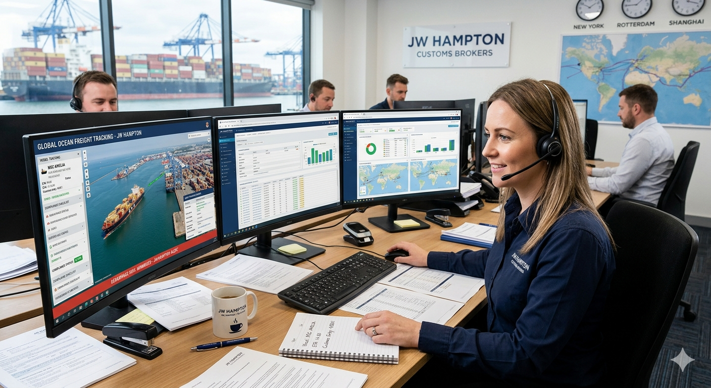 What do customs brokers do?