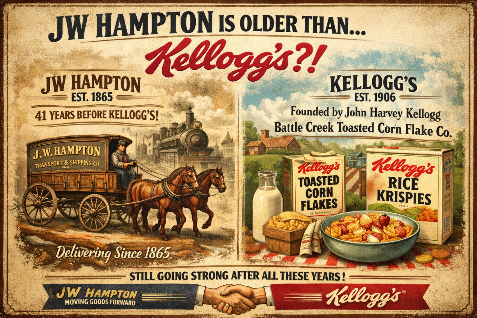 JW Hampton Predates Kellogg’s. Can You Believe It