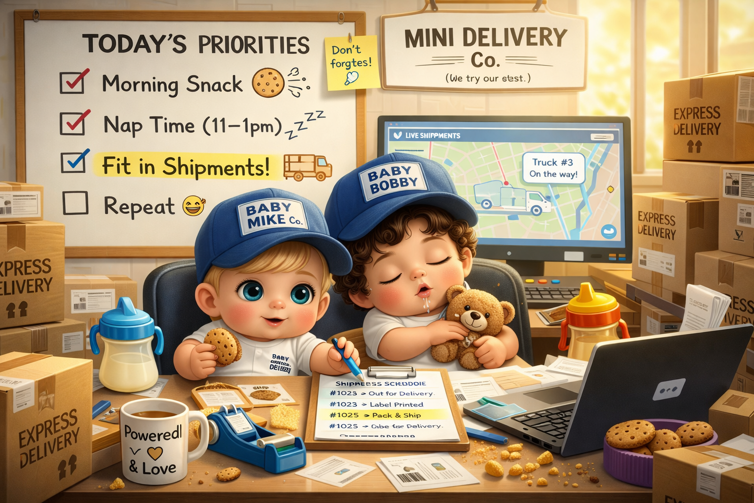 Baby Trucker Dispatch Talks