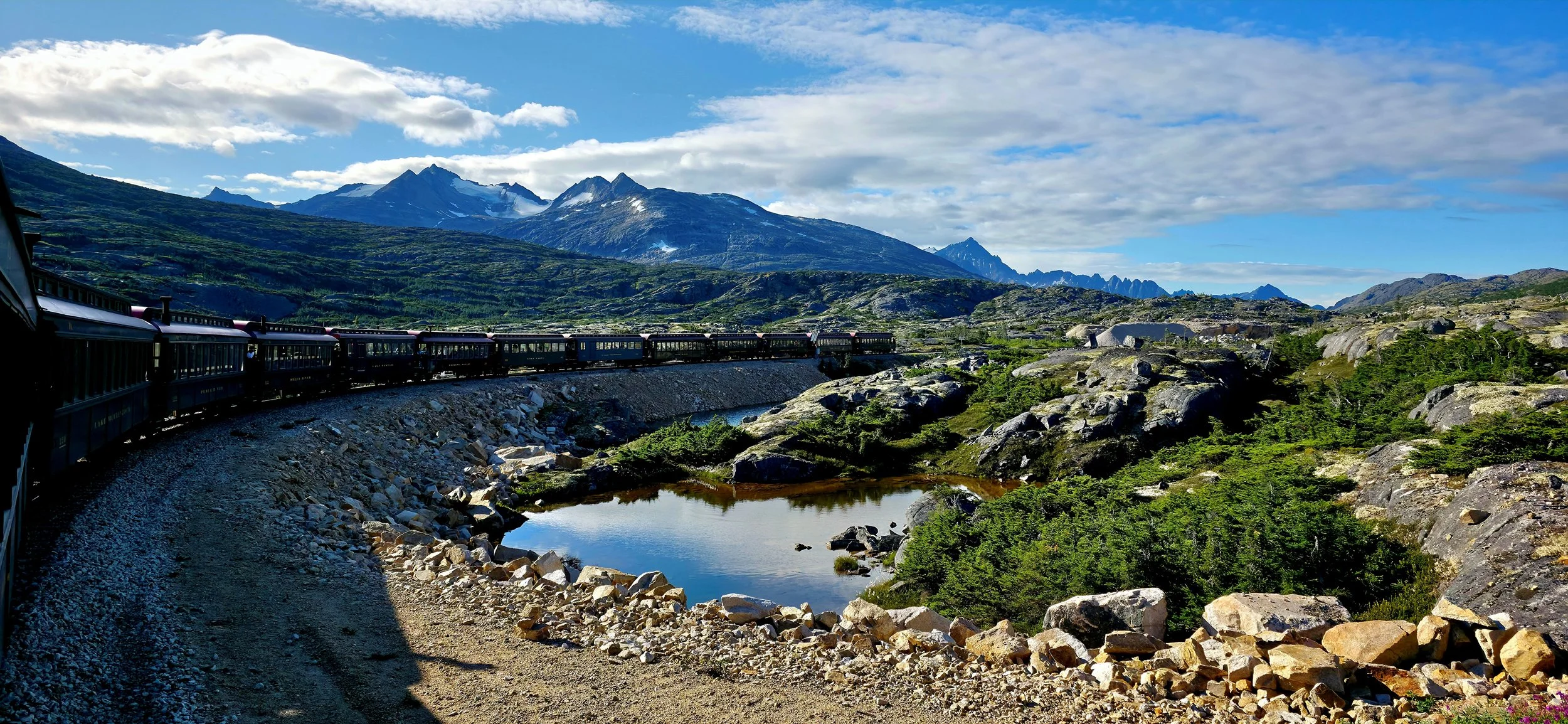 Train ride from Skagway