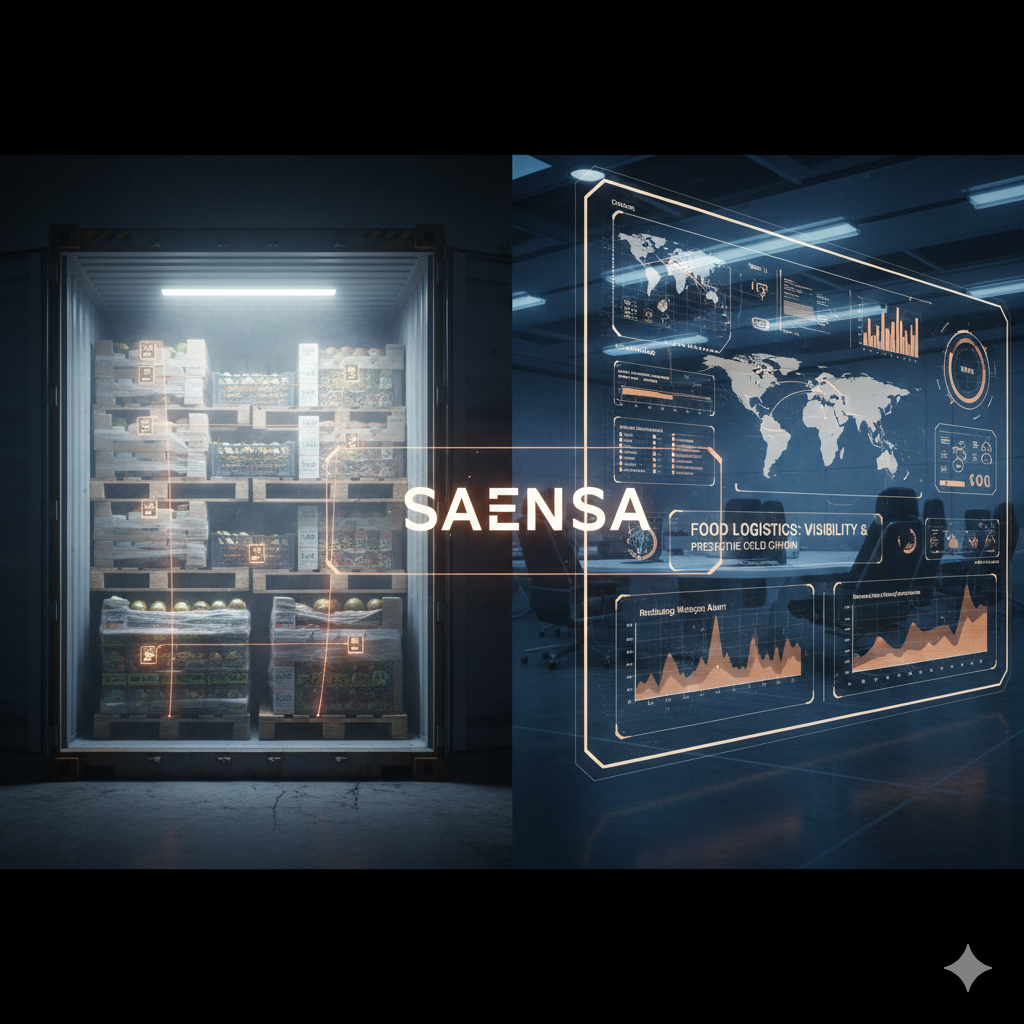 Food logistics with sensors and Edge AI