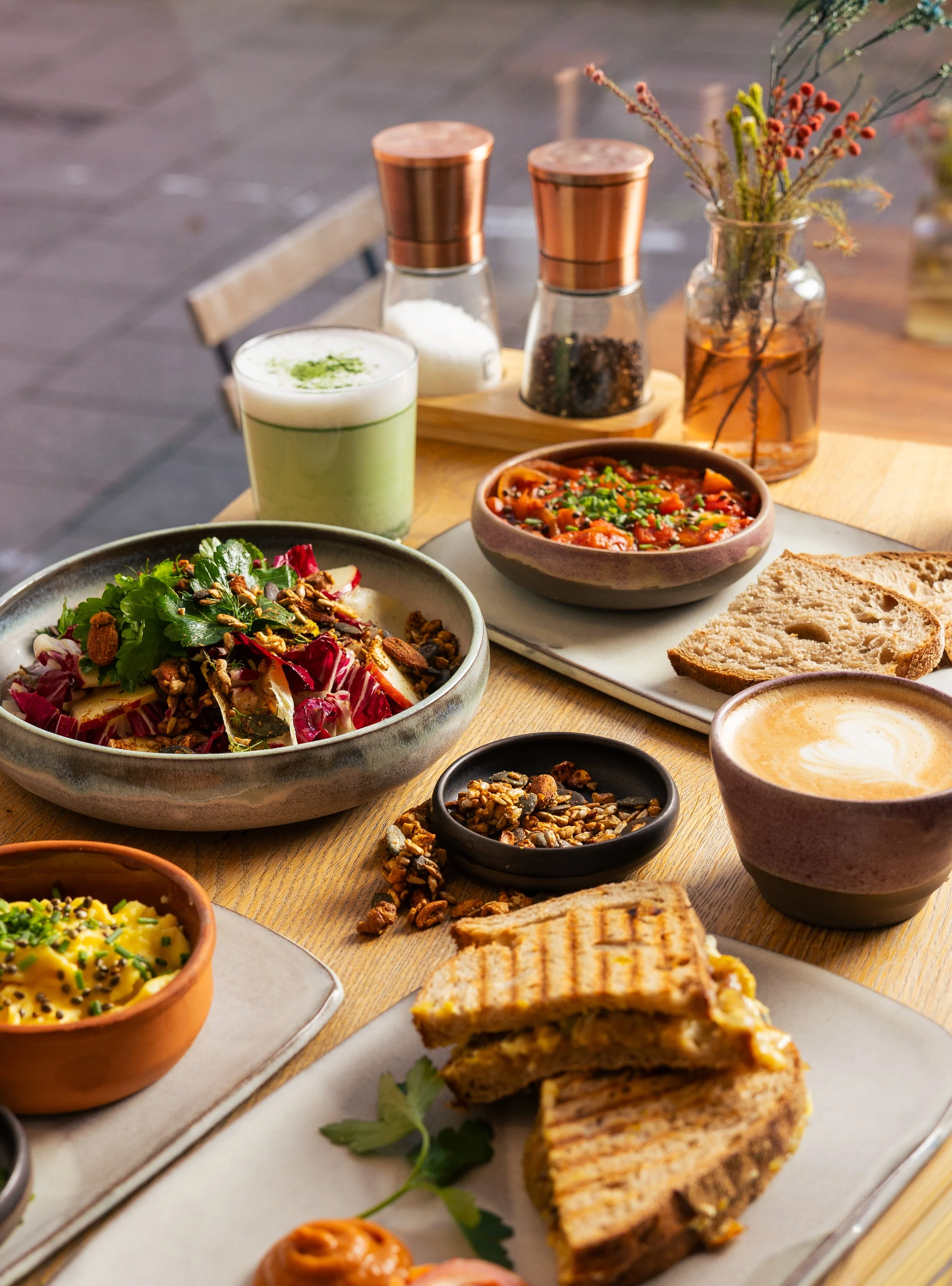 Gedeckter Tisch bei Francesca in München